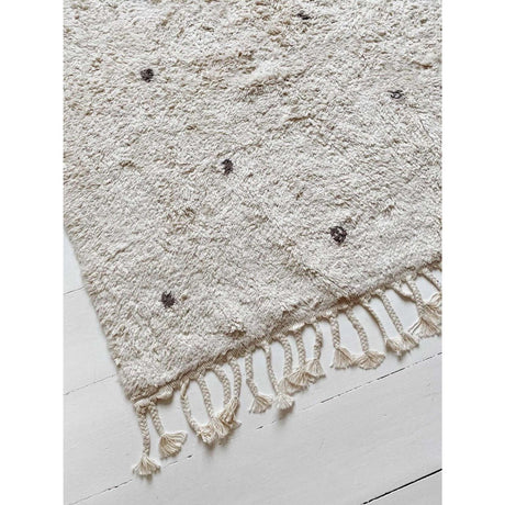 KAS Kopenhagen Natural/Brown Dots Small Rug 120X160