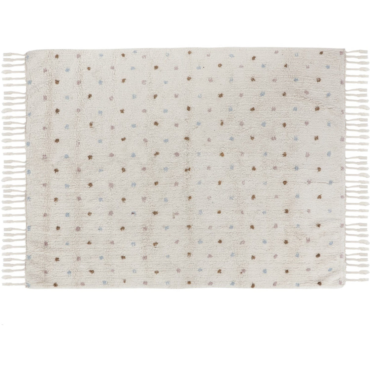 KAS Kopenhagen Natural Multi Dots Farve Rug 120X160