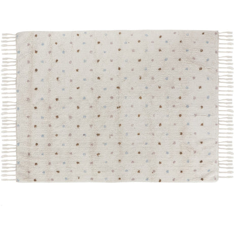 KAS Kopenhagen Natural Multi Dots Farve Rug 120X160