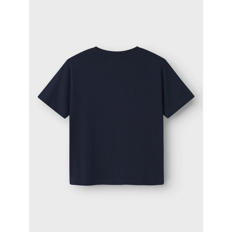 Name It Navy Blazer Nkmstuff Bod Ss Nreg Top Box Sky