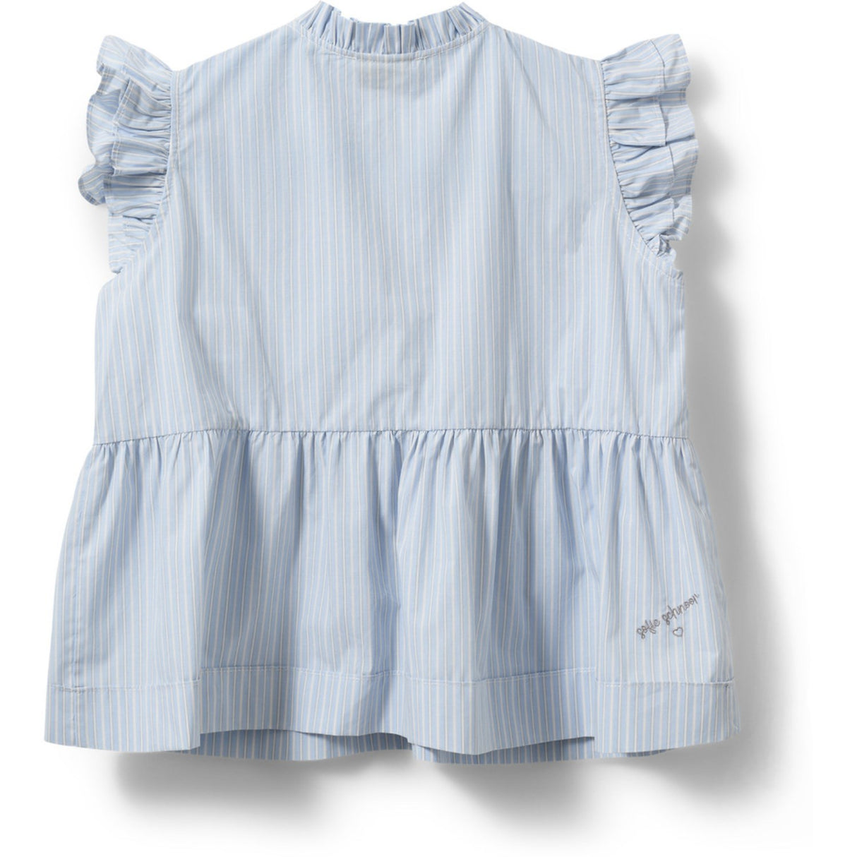 Sofie Schnoor Light Blue Striped Juliettesy Top