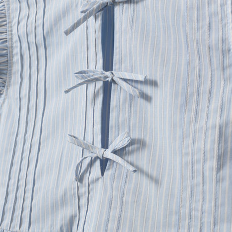 Sofie Schnoor Light Blue Striped Juliettesy Top