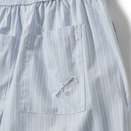 Sofie Schnoor Light Blue Striped Nejahsy Shorts