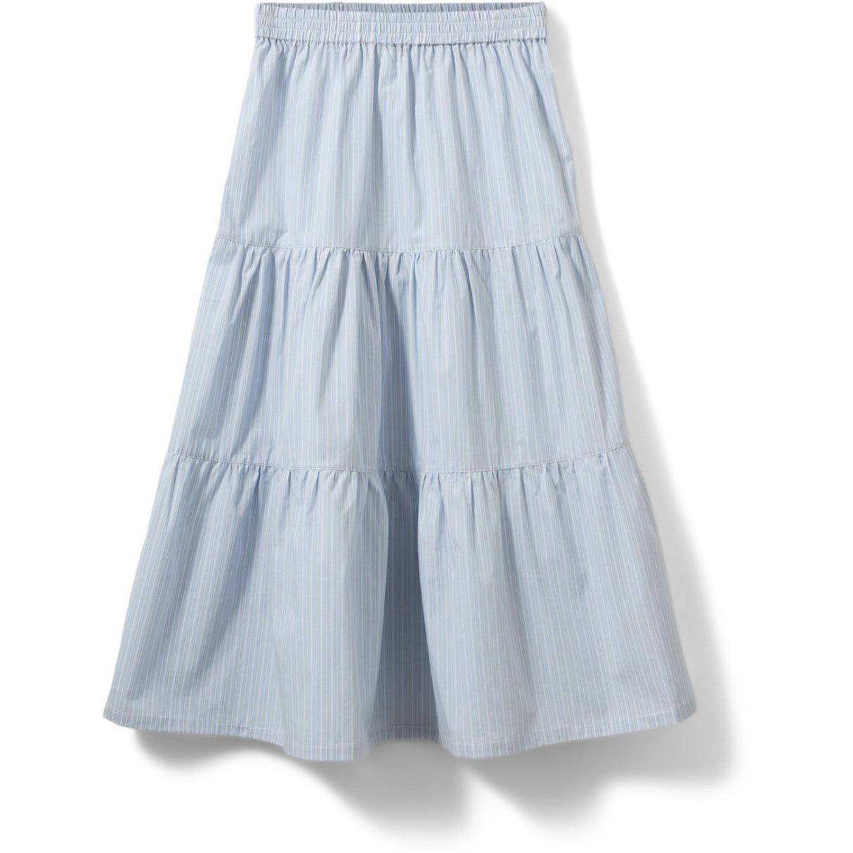 Sofie Schnoor Light Blue Striped Vivisy Nederdel