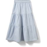 Sofie Schnoor Light Blue Striped Vivisy Nederdel