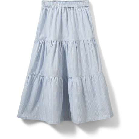 Sofie Schnoor Light Blue Striped Vivisy Nederdel