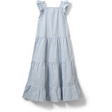 Sofie Schnoor Light Blue Striped Maurasy Kjole