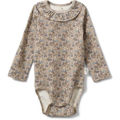 Sofie Schnoor Blue Aop Dictekb Bodystocking