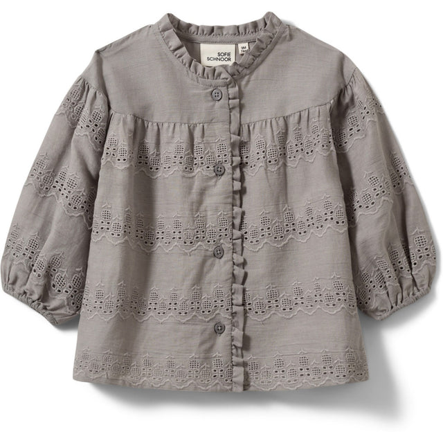 Sofie Schnoor Stone Grey Aylinkb Skjorte