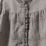 Sofie Schnoor Stone Grey Aylinkb Skjorte