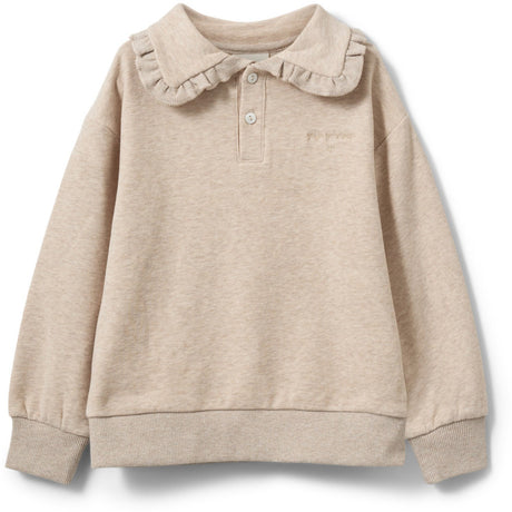 Sofie Schnoor Beige Melange Eliskb Sweatshirt