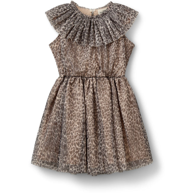 Sofie Schnoor Aop Leo Light Sand Jaimekb Kjole