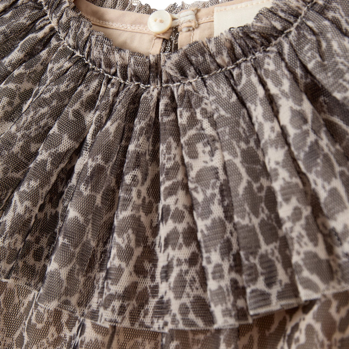 Sofie Schnoor Aop Leo Light Sand Jaimekb Kjole