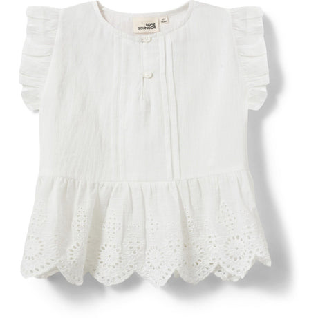 Sofie Schnoor Snow White Juilettekb Bluse