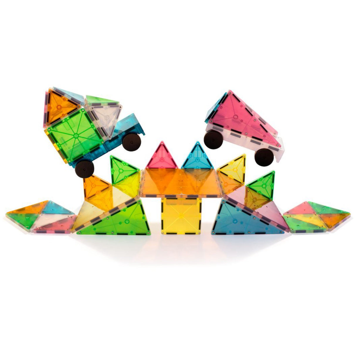 Magna-Tiles® Grand Prix Frost 50 Pcs