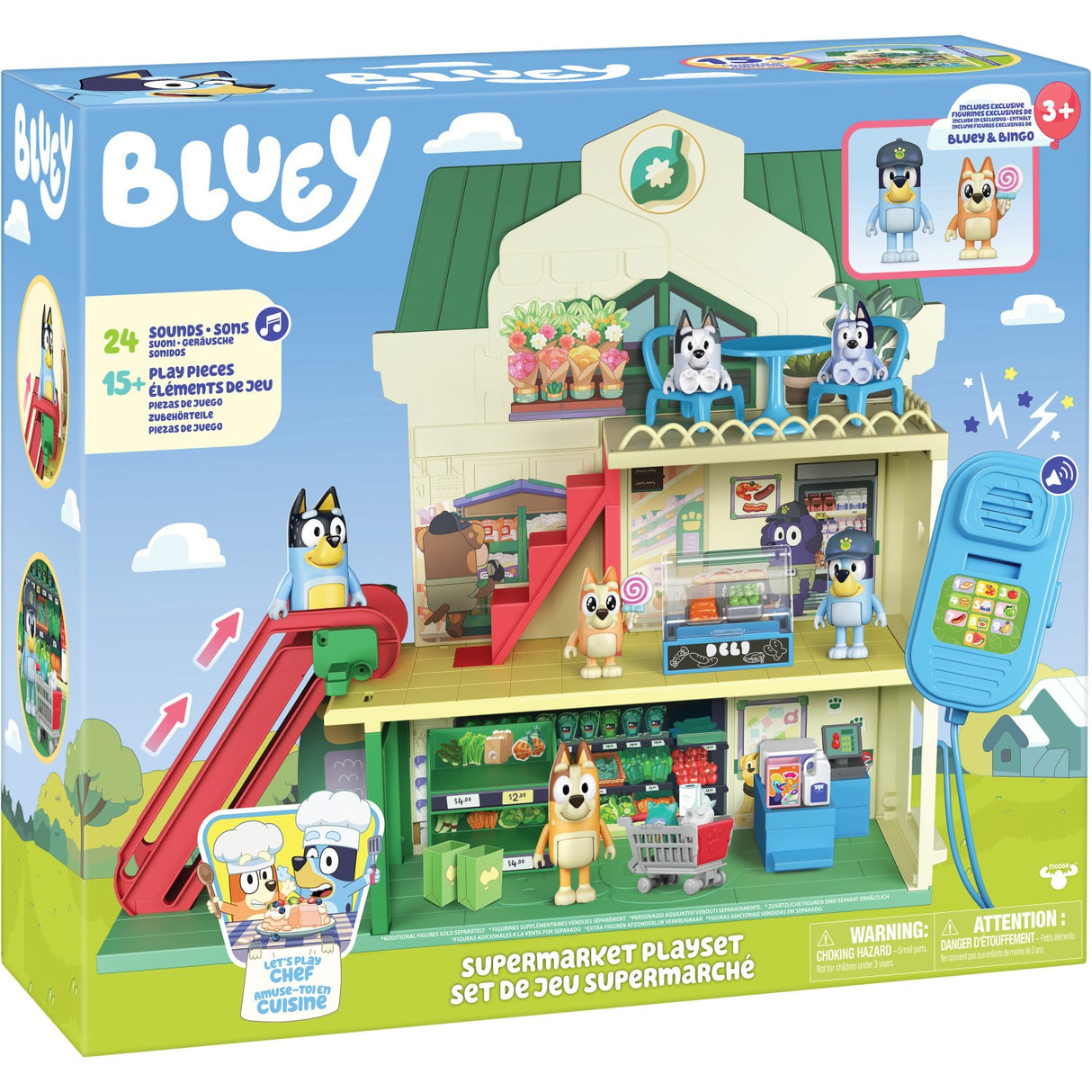 Bluey Supermarked Playset