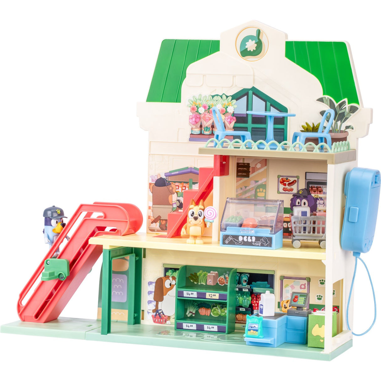 Bluey Supermarked Playset