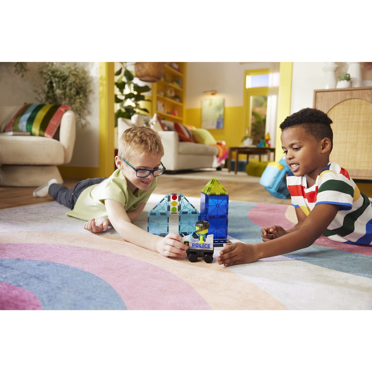 Magna-Tiles® Police Patrol 20 Pcs