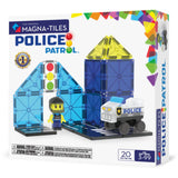 Magna-Tiles® Police Patrol 20 Pcs