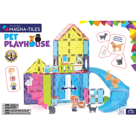 Magna-Tiles® Pet Playhouse 50 Pcs
