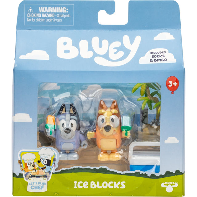 Bluey 2-pak Chef & Socks Iceblocks