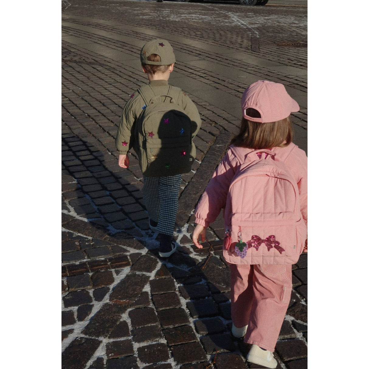 Konges Sløjd Rosette Juno Quiltet Paliet Rygsæk Midi