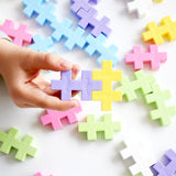 Plus-Plus BIG Pastel Mix / 100 Pcs