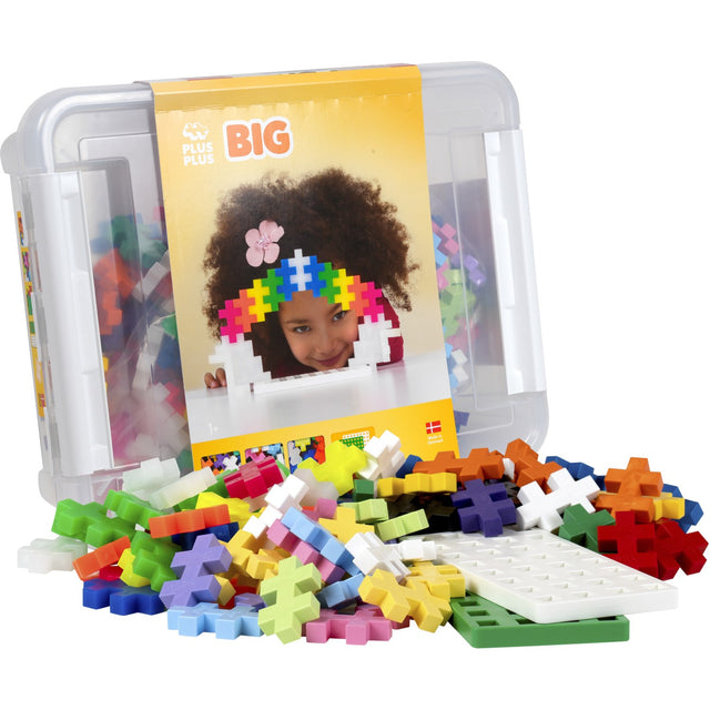 Plus-Plus BIG Opbevaring Box Mix / 200 Pcs