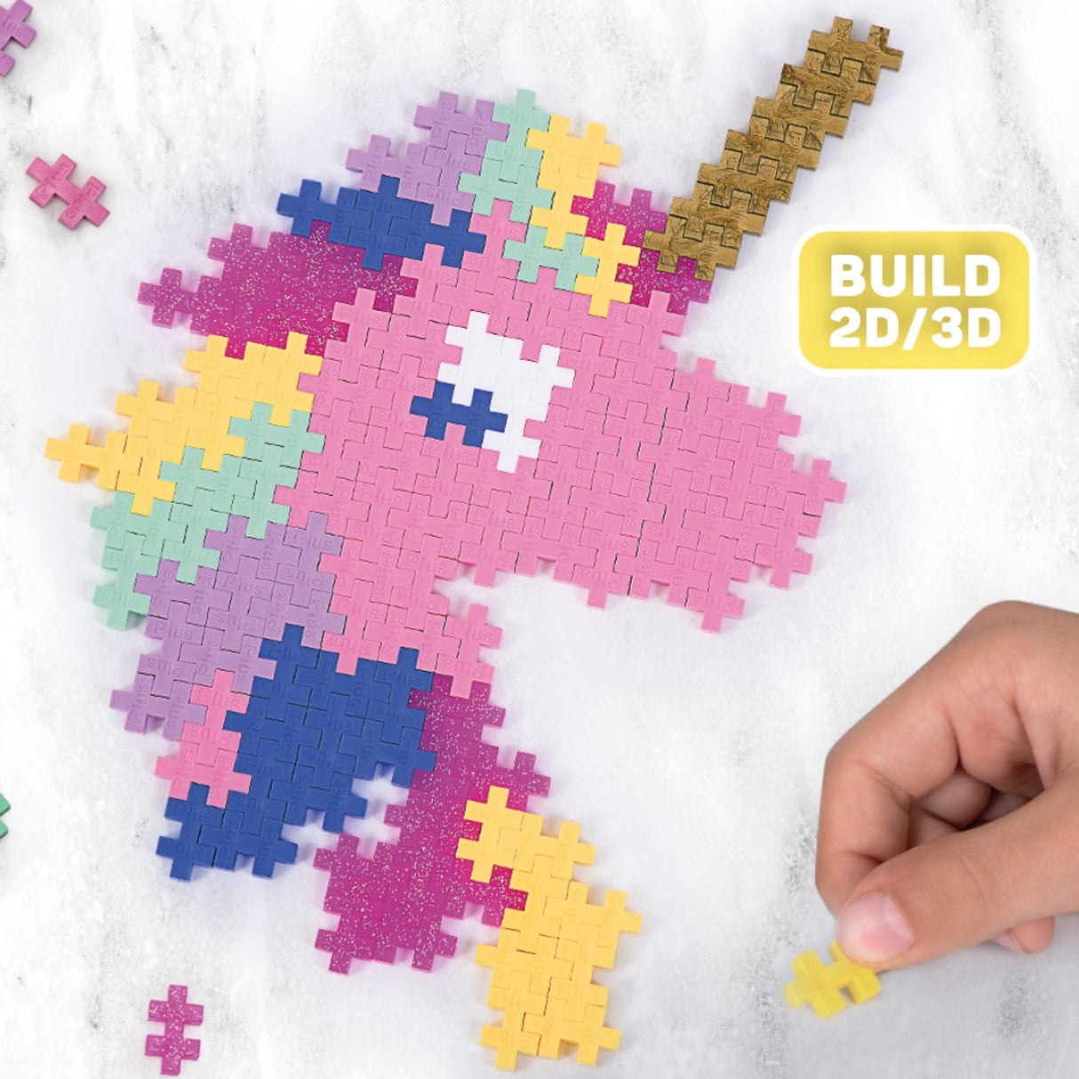 Plus-Plus Learn To Build Unicorns