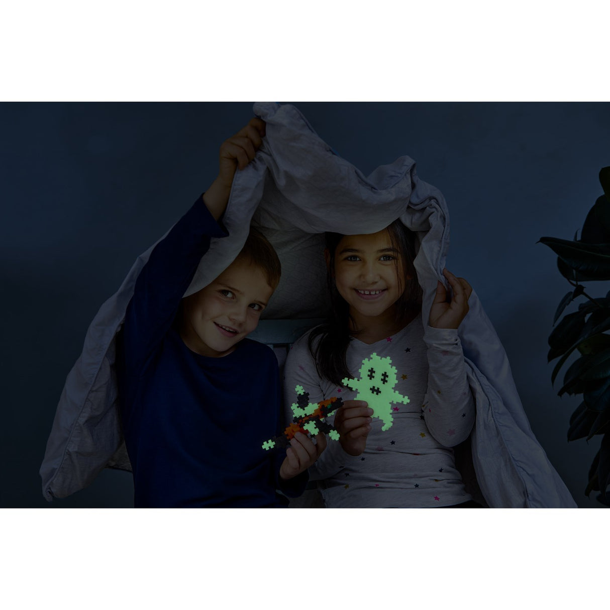 Plus-Plus Build Og Glow Opbevaring Box / 2000 Pcs