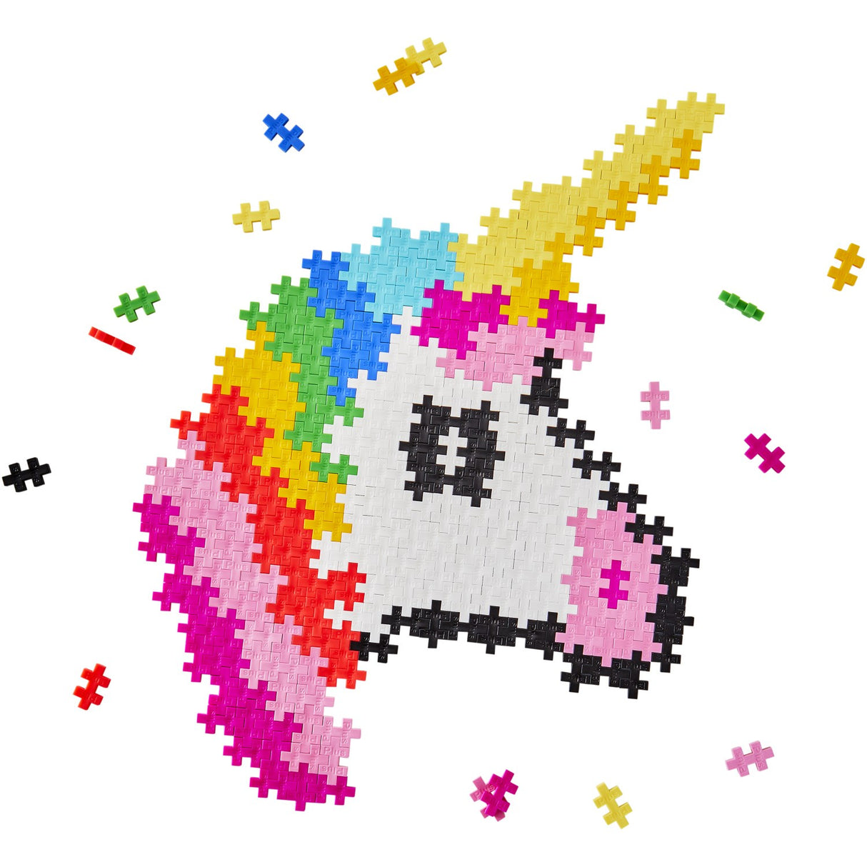 Plus-Plus Puslespil By Number Unicorn 250Pcs