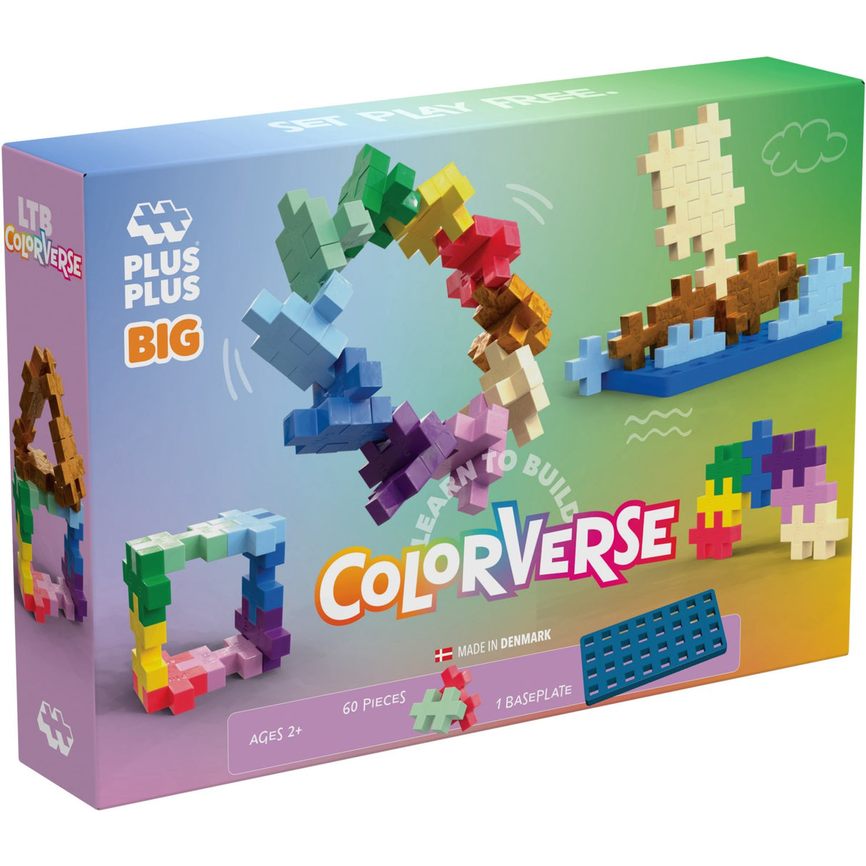 Plus-Plus BIG Learn To Build - Colorverse