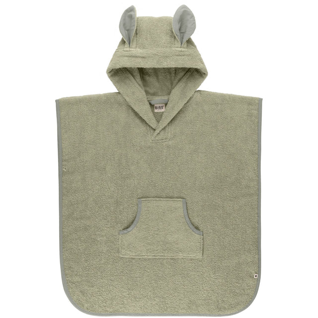 Bibs Sage Kangaroo Poncho Toddler