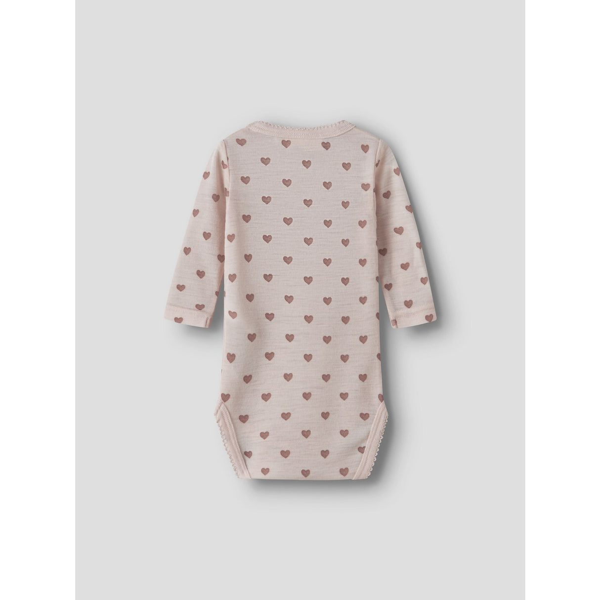 Lil'Atelier Morganite Heart Nbfnoel Nia Uld Ls Slim Body Lil Noos