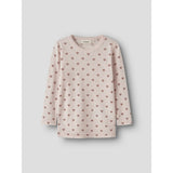 Lil'Atelier Morganite Heart Nmfnoel Nia Uld Ls Slim Top Lil