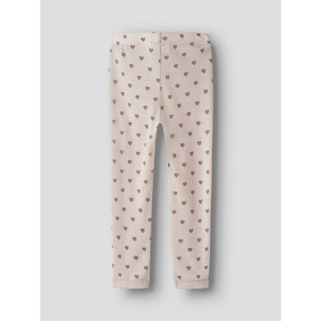 Lil'Atelier Morganite Heart Nmfnoel Nia Uld Slim Leggings Lil