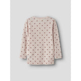 Lil'Atelier Morganite Heart Nmfnoel Nia Uld Ls Slim Top Lil