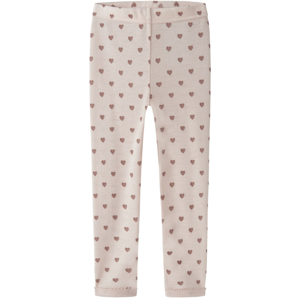 Lil'Atelier Morganite Heart Nmfnoel Nia Uld Slim Leggings Lil