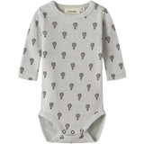 Lil'Atelier Oyster Mushroom Airbaloon Nbmnoel Nor Uld Ls Slim Body Lil