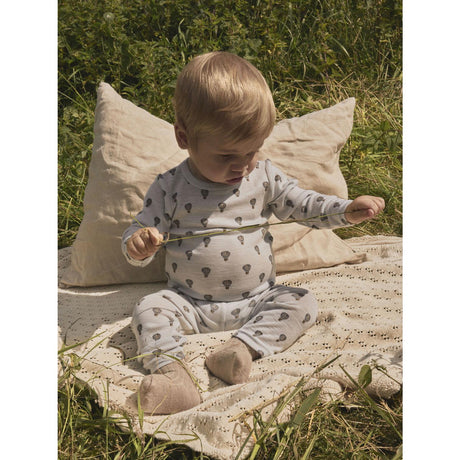 Lil'Atelier Oyster Mushroom Airbaloon Nbmnoel Nor Uld Ls Slim Body Lil