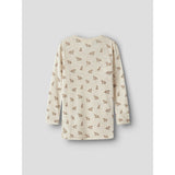 Lil'Atelier Turtledove Fox Nmmnalu Wo/Mo Ls Slim Top Lil