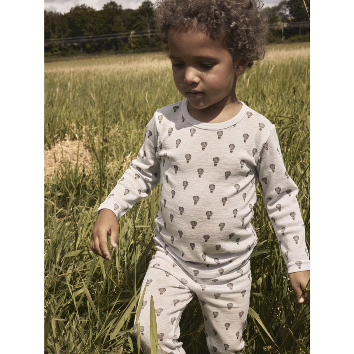 Lil'Atelier Oyster Mushroom Air Balloon Nmmnoel Nor Uld Slim Leggings Lil