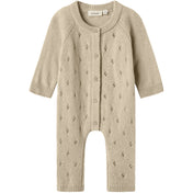 Lil'Atelier Safari Melange Nbnnalio Uld Strik Dragt Lil