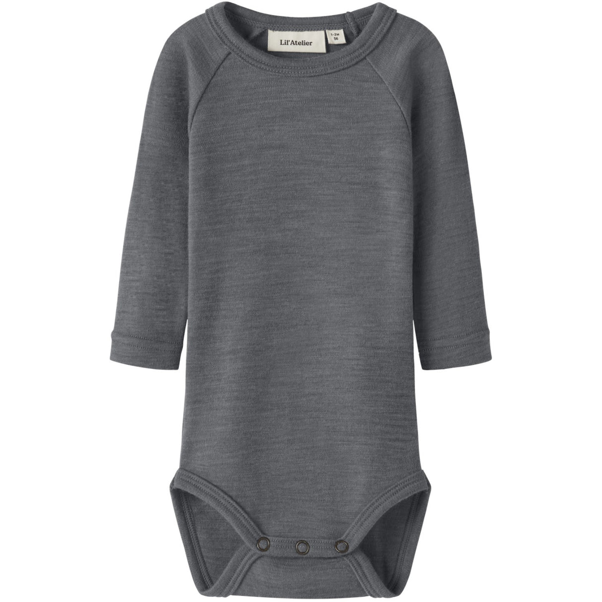 Lil'Atelier Poppy Seed Nbnnester Uld Ls Slim Body Lil
