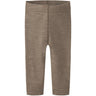 Lil'Atelier Sepia Tint Melange Nbnnester Uld Slim Leggings Lil