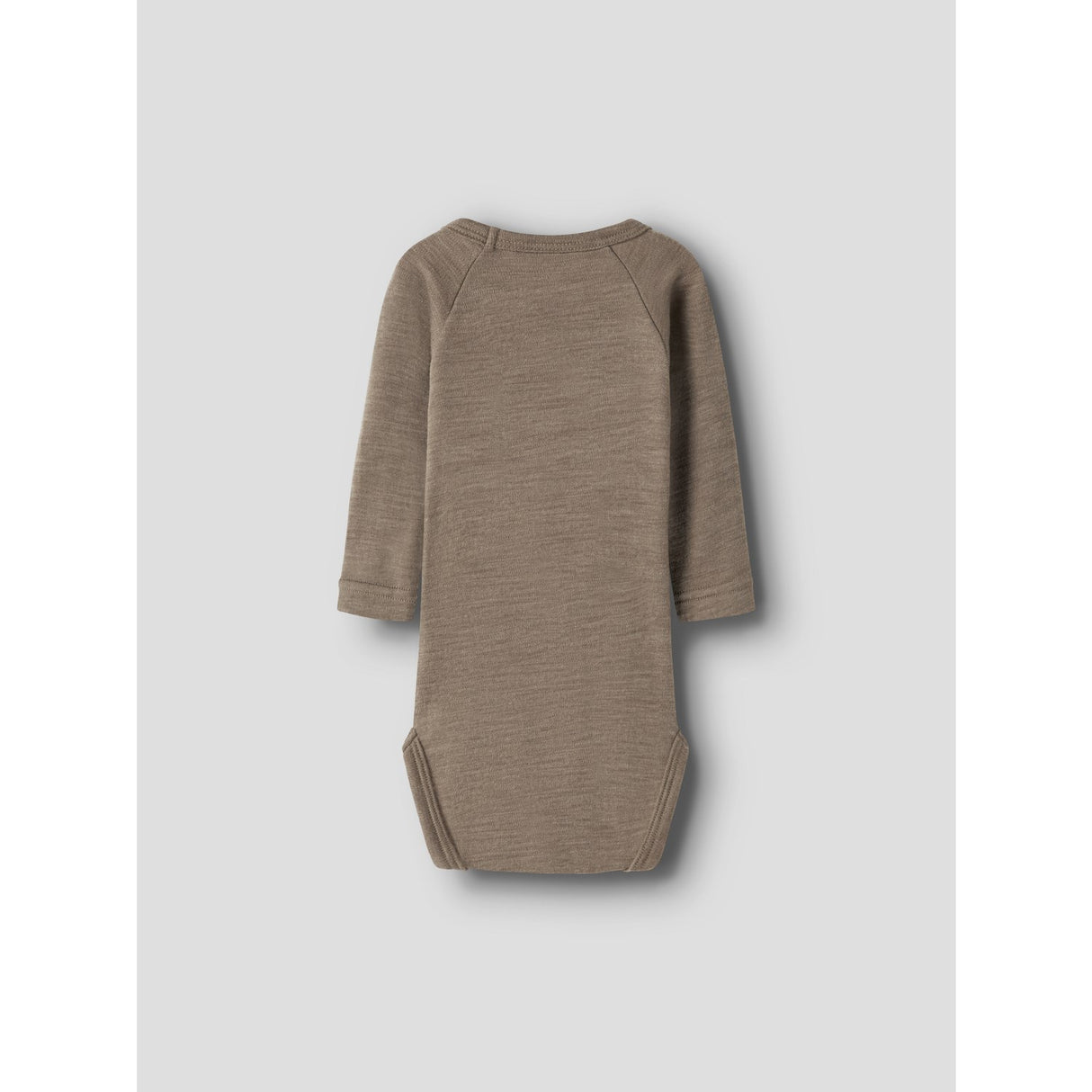 Lil'Atelier Sepia Tint Melange Nbnnester Uld Ls Slim Body Lil
