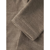 Lil'Atelier Sepia Tint Melange Nbnnester Uld Slim Leggings Lil