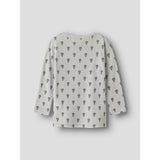 Lil'Atelier Oyster Mushroom Nmmnoel Nor Uld Ls Slim Top Lil