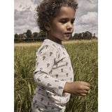 Lil'Atelier Oyster Mushroom Nmmnoel Nor Uld Ls Slim Top Lil
