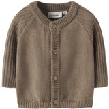 Lil'Atelier Sepia Tint Nbmnomo Noa Uld Ls Strik Card Lil